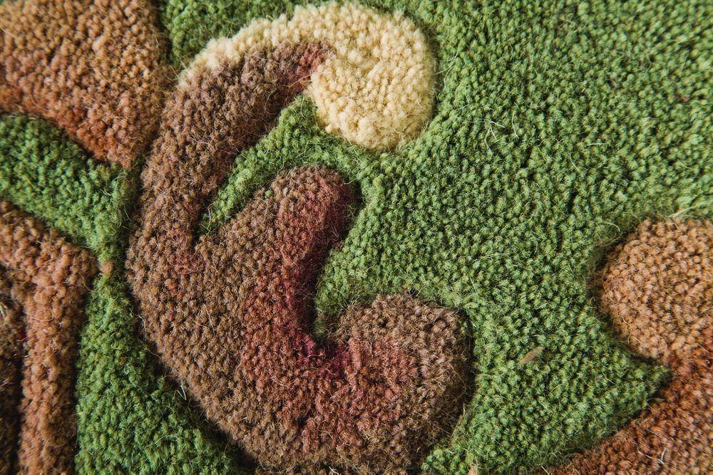 Lavinia Green Area Rug RUGSANDROOMS 
