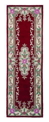 Image of Lavinia Red Area Rug RUGSANDROOMS 