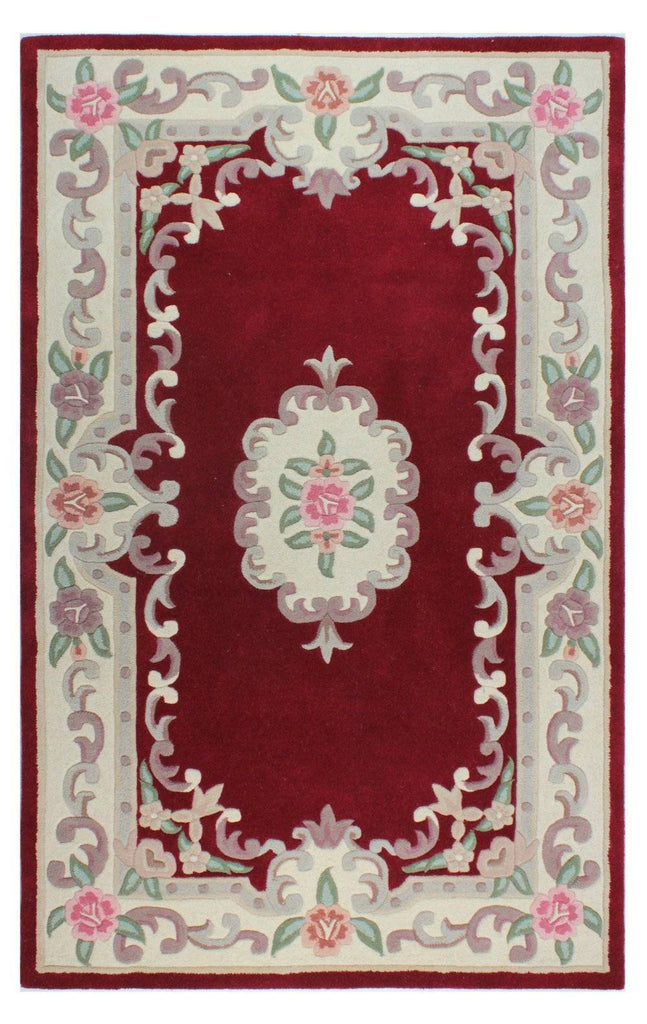 Lavinia Red Area Rug RUGSANDROOMS 