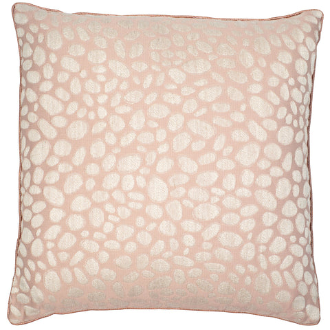 Malini Large Pebbles Blush Cushion