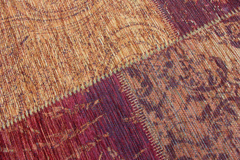 Image of Manhattan Terracotta Area Rug RUGSANDROOMS 