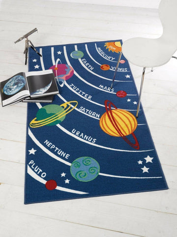 Planets Kids Rug RUGSANDROOMS 