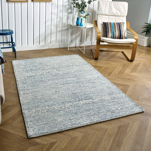 Milano Blue Area Rug RUGSANDROOMS 