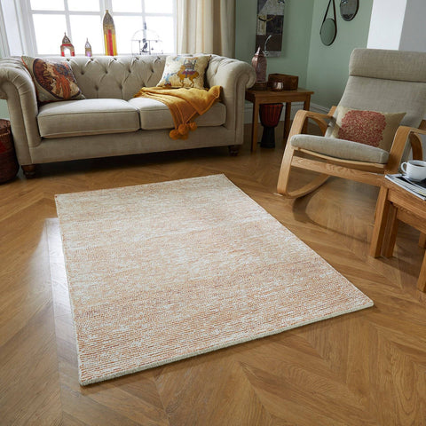 Milano Terracotta Area Rug RUGSANDROOMS 