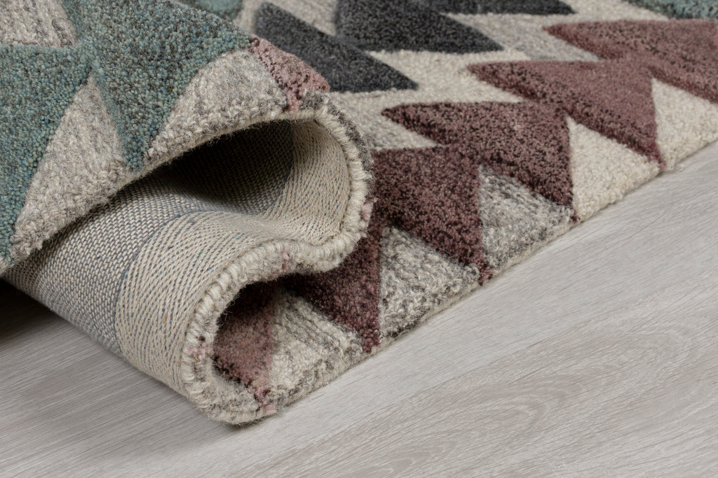 Multi Coloured Autumn Area Rug