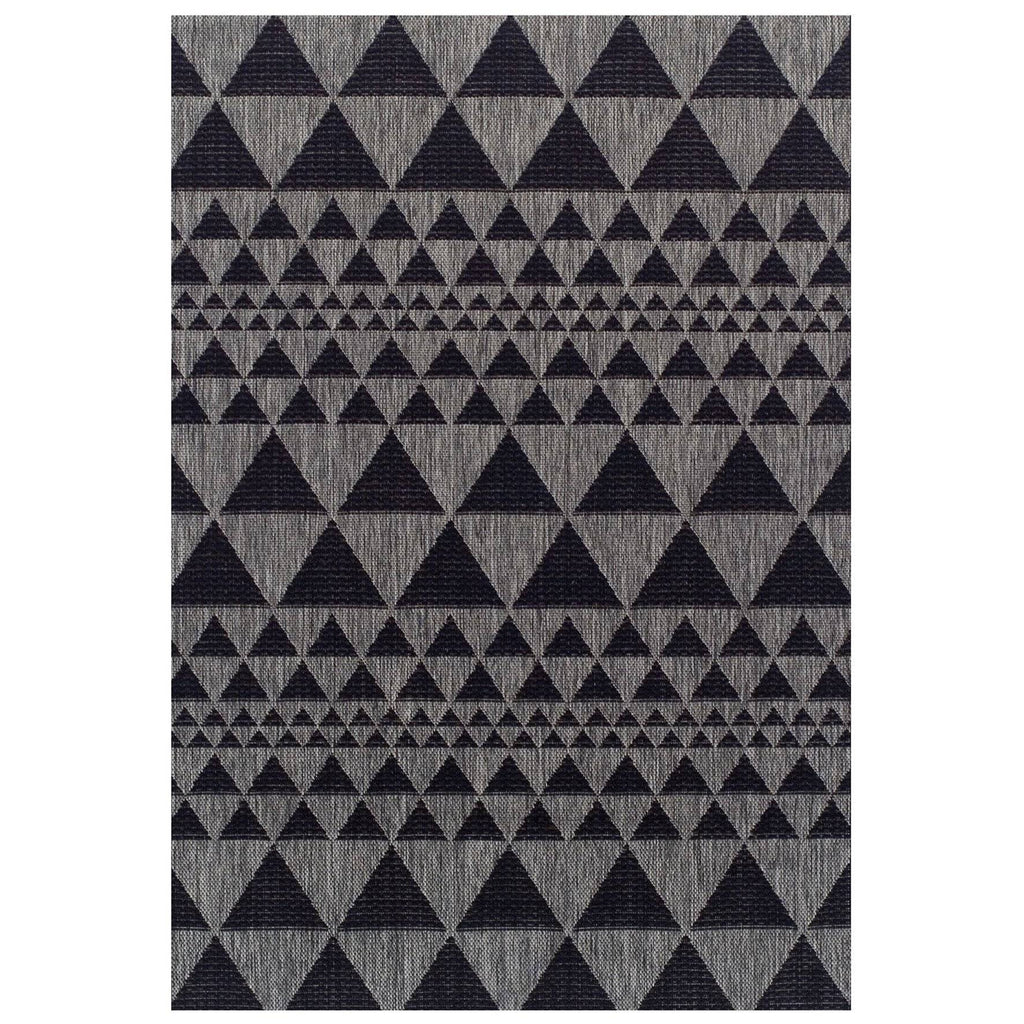 Mona Prism Black Area Rug RUGSANDROOMS 