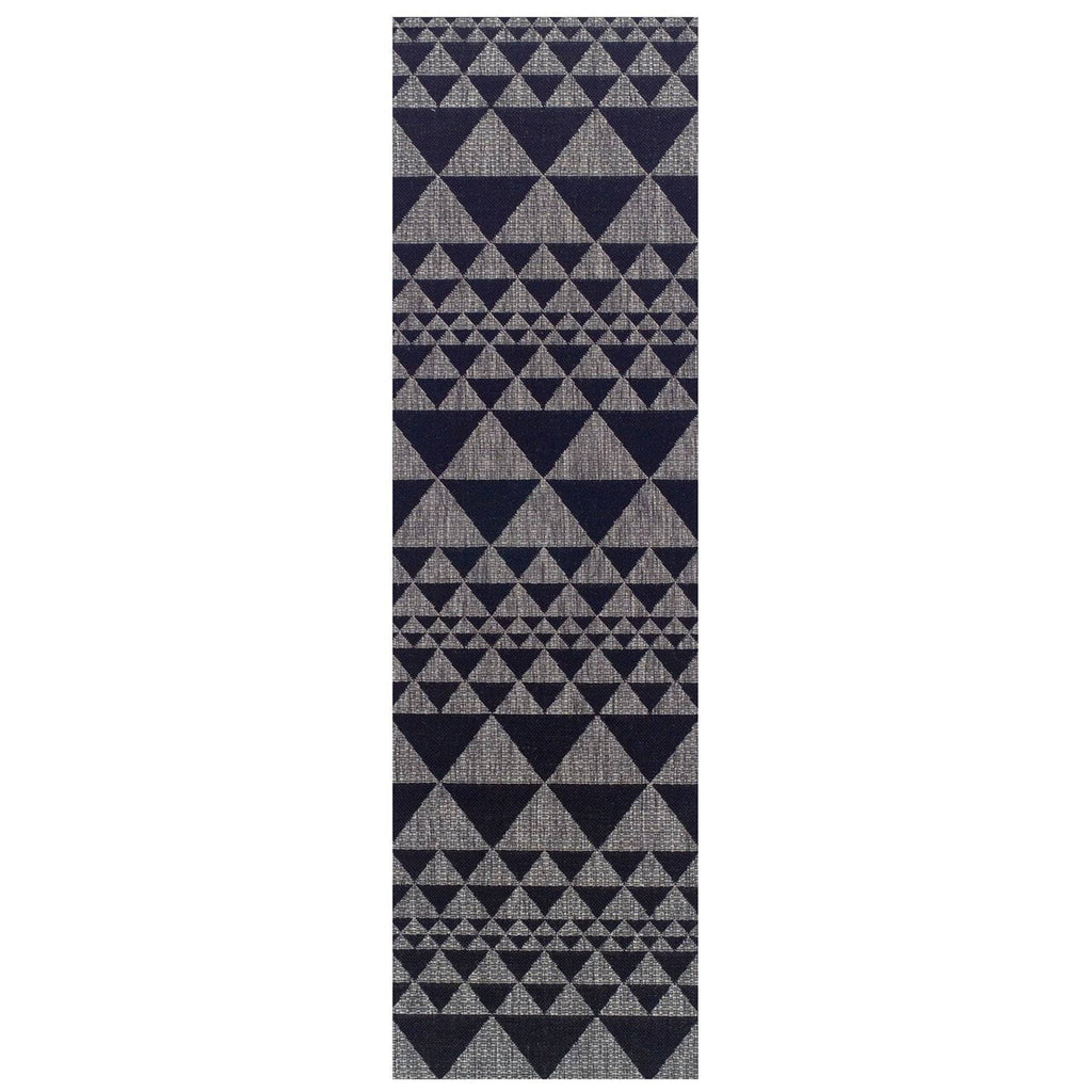 Mona Prism Black Area Rug RUGSANDROOMS 