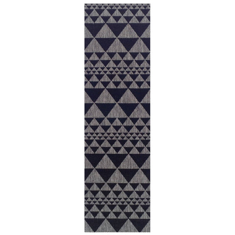 Image of Mona Prism Black Area Rug RUGSANDROOMS 