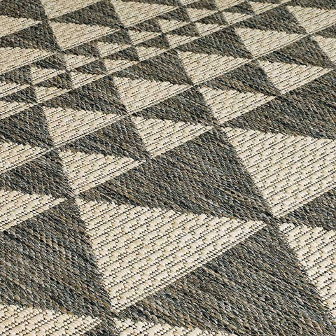 Image of Mona Prism Grey Area Rug RUGSANDROOMS 
