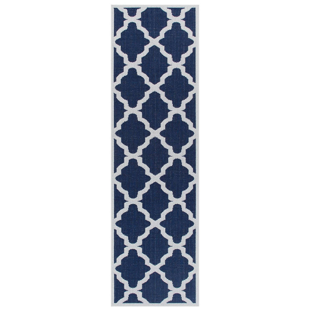 Trellis Blue Area Rug RUGSANDROOMS 