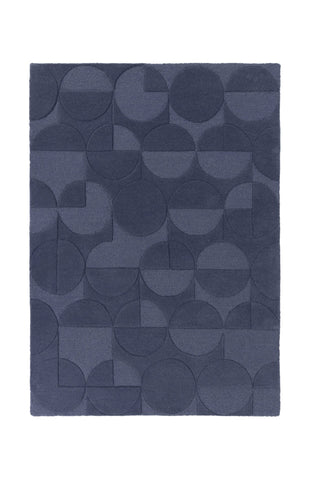 Dominick Denim Blue Area Rug