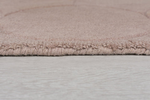 Image of Rosalind Blush Pink Area Rug