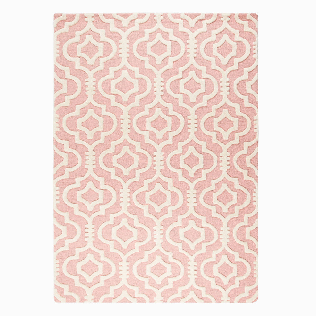Laila Pink Area Rug RUGSANDROOMS 