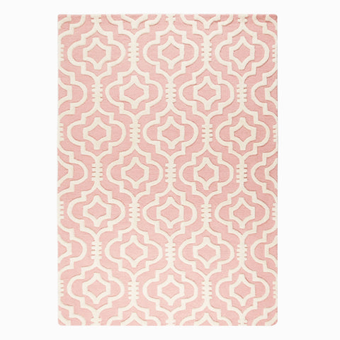 Image of Laila Pink Area Rug RUGSANDROOMS 