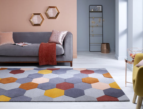 Ryder Rust Multi Area Rug