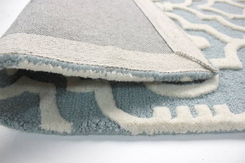 Image of Nadia Duck Egg Area Rug RUGSANDROOMS 