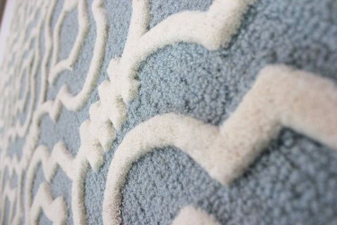 Image of Nadia Duck Egg Area Rug RUGSANDROOMS 