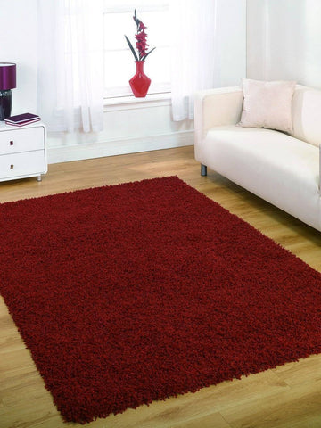 Image of Norma Soft Red Area Rug RUGSANDROOMS 