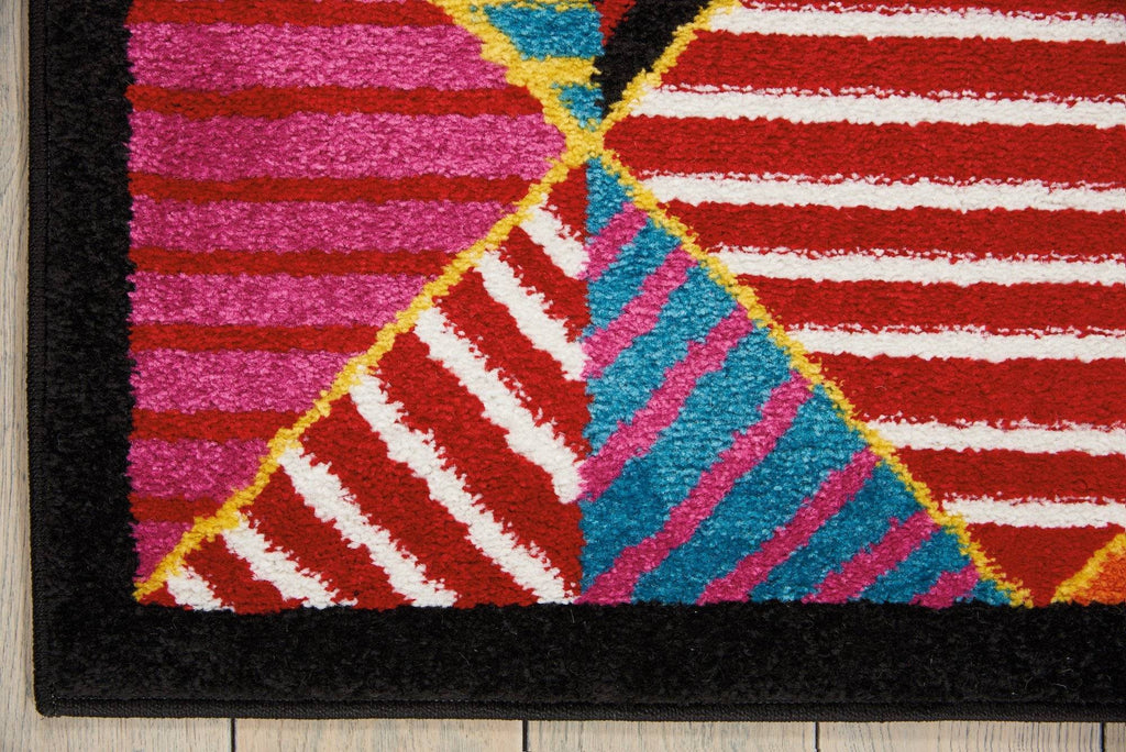 Oakdale Black/Multi Area Rug RUGSANDROOMS 
