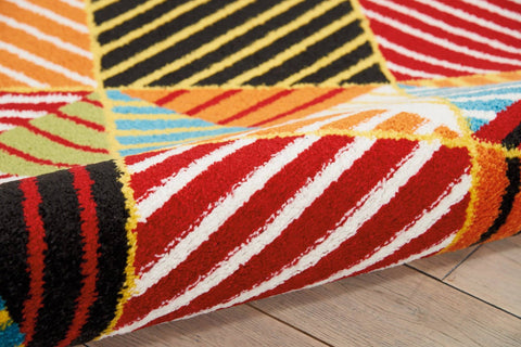 Image of Oakdale Black/Multi Area Rug RUGSANDROOMS 