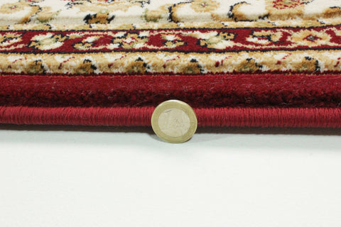 Image of Esme Red Area Rug RUGSANDROOMS 