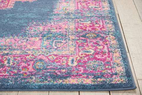 Image of Passion Blue Area Rug RUGSANDROOMS 