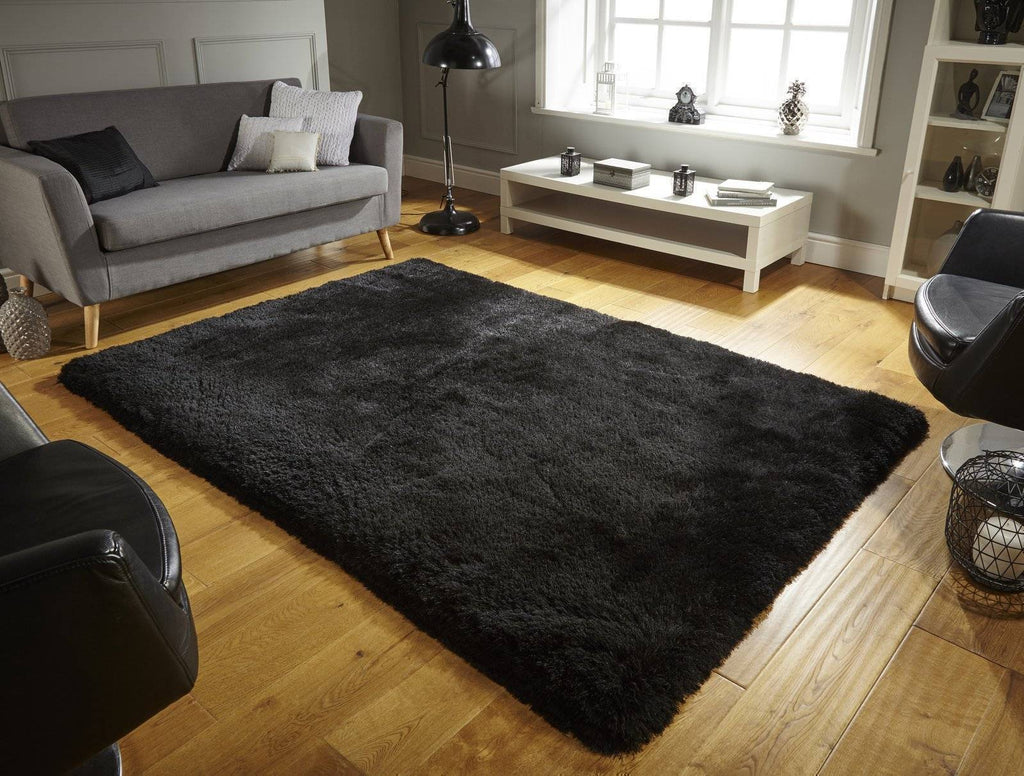 Neval Black Area Rug RUGSANDROOMS 