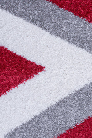Image of Kid's Hero Supershield Blue/Red Area Rug RUGSANDROOMS 
