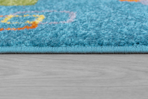Image of Kid's Robot Area Rug RUGSANDROOMS 