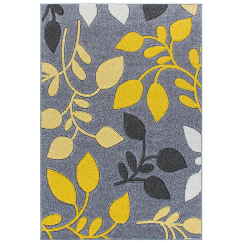 Port Grey/Cream Area Rug RUGSANDROOMS 