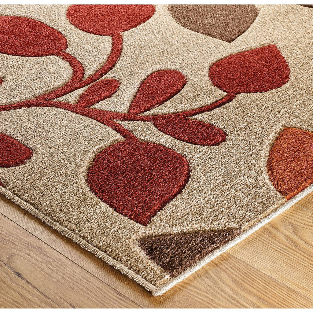 Port Beige/Cream Area Rug RUGSANDROOMS 