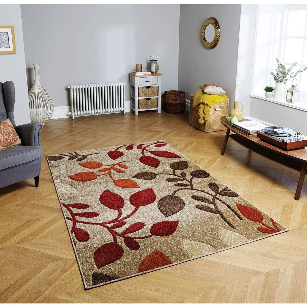 Port Beige/Cream Area Rug RUGSANDROOMS 