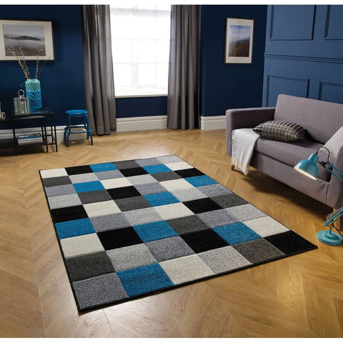 Viva Grey/Cream RUGSANDROOMS 