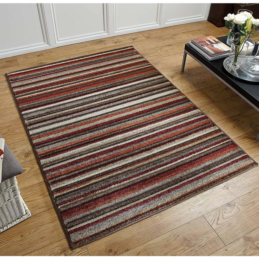 Portland Multi-Coloured Area Rug RUGSANDROOMS 