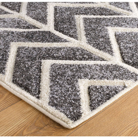 Image of Valentina Grey Area Rug RUGSANDROOMS 