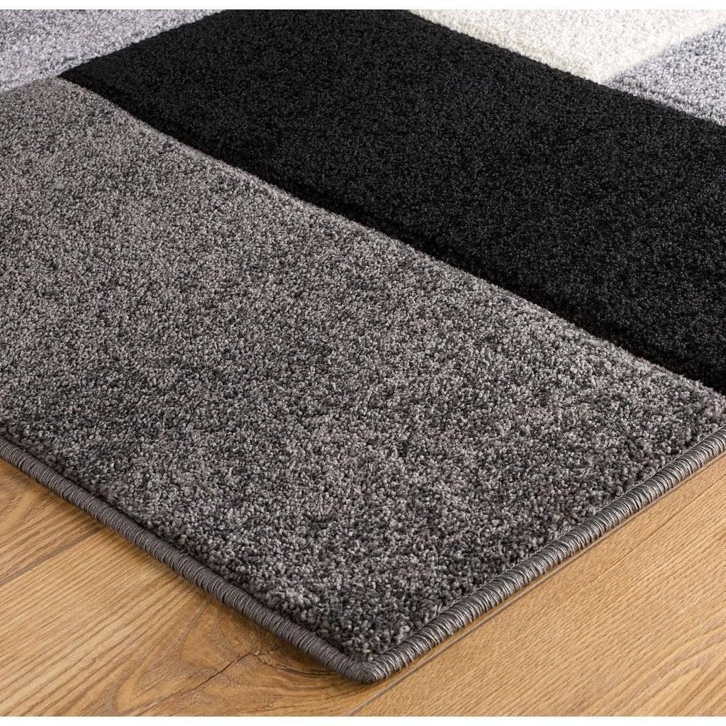 Rachel Grey Area Rug RUGSANDROOMS 