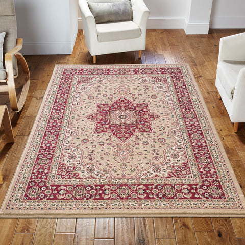 Josie Beige Area Rug RUGSANDROOMS 
