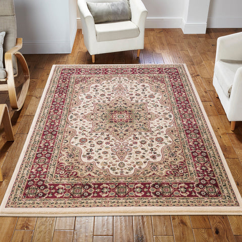 Josie Cream Area Rug RUGSANDROOMS 