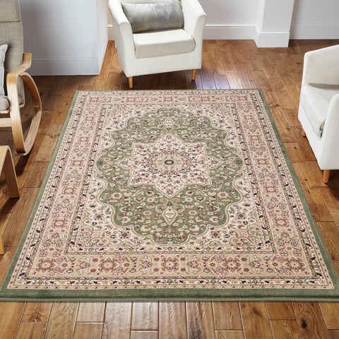 Josie Green Area Rug RUGSANDROOMS 