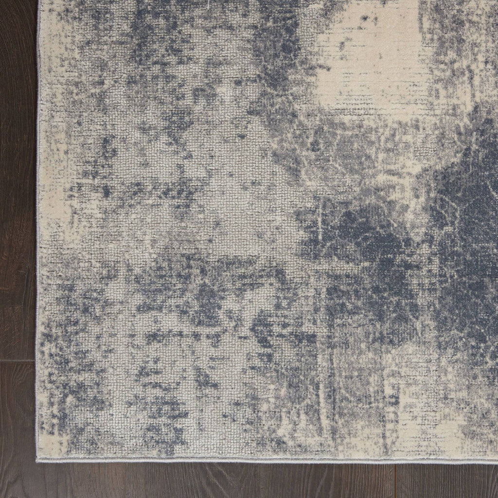 Nourison Blue/Ivory Area Rug RUGSANDROOMS 