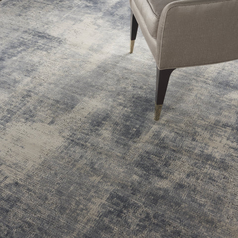 Image of Nourison Blue/Ivory Area Rug RUGSANDROOMS 