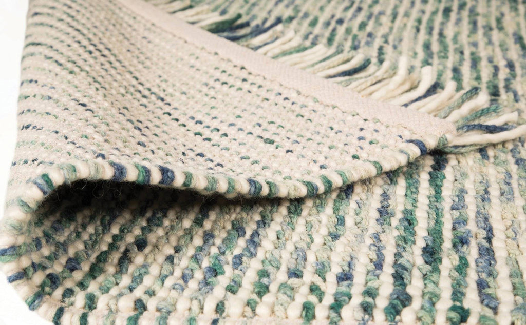 Maya Teal/Turquoise Area Rug RUGSANDROOMS 