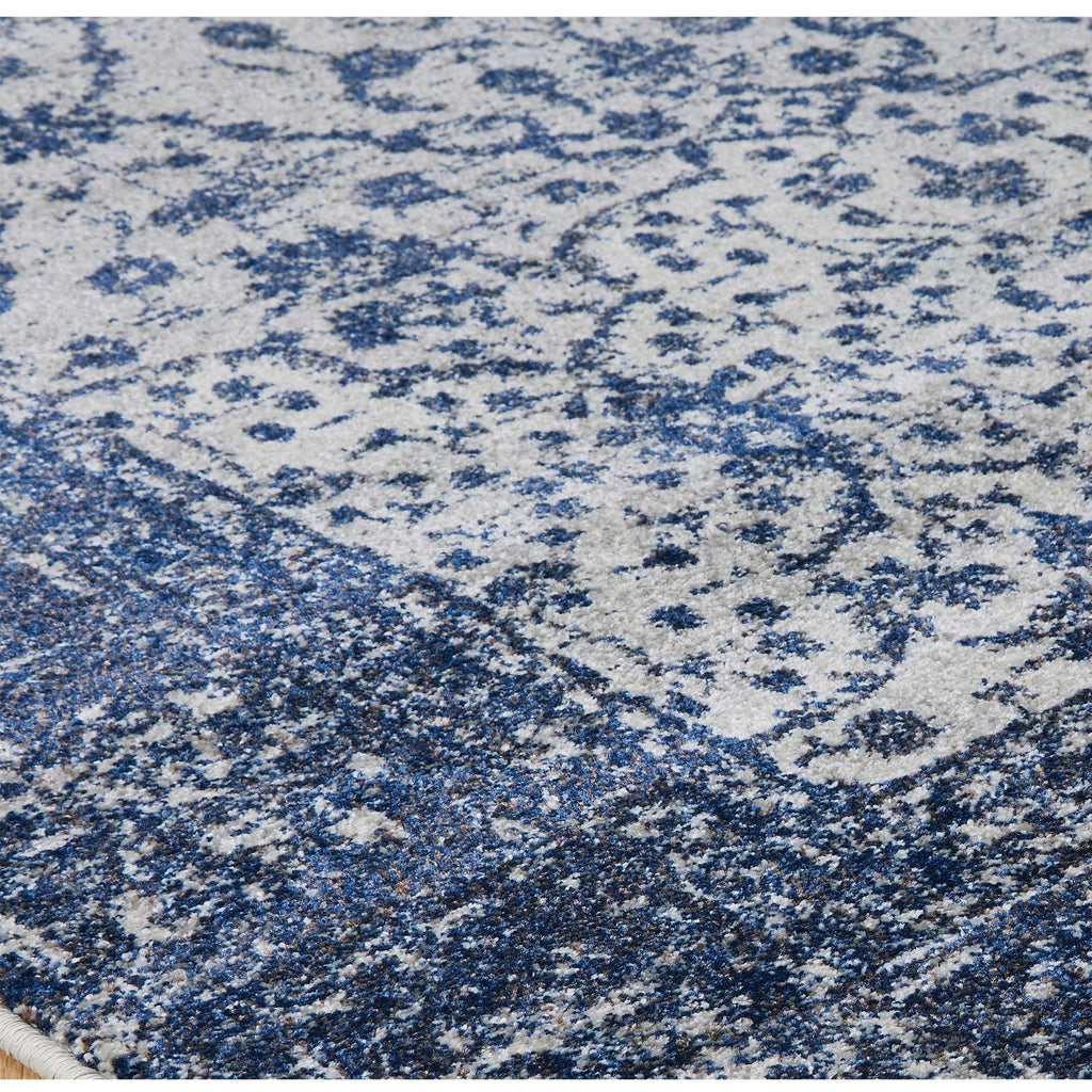 Richmond Navy Blue Area Rug RUGSANDROOMS 