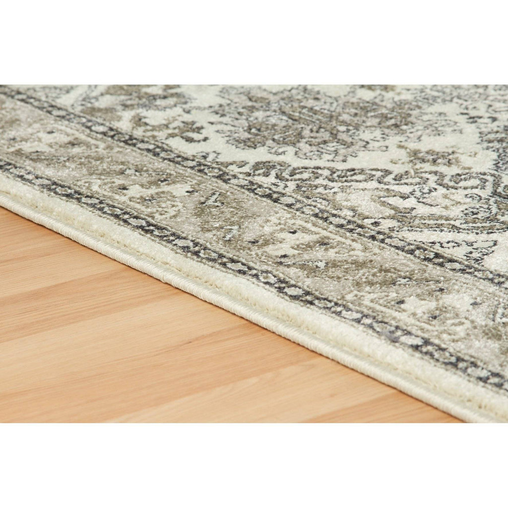 Richmond Cream/Blue Area Rug RUGSANDROOMS 