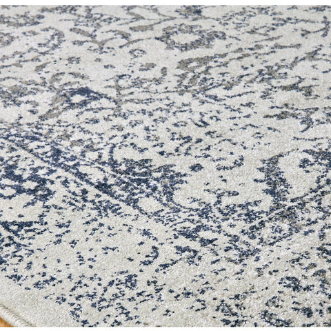 Image of Traditional Blue Area Rug RUGSANDROOMS 