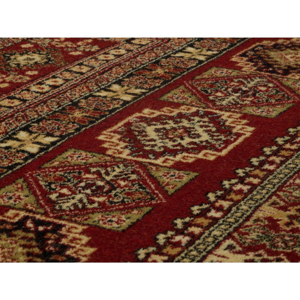 Classic Royal Red Area Rug RUGSANDROOMS 