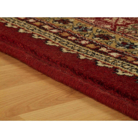 Image of Classic Royal Red Area Rug RUGSANDROOMS 