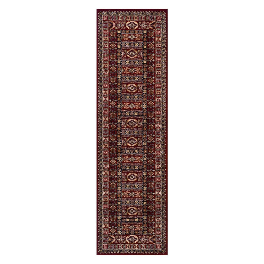 Classic Royal Red Area Rug RUGSANDROOMS 