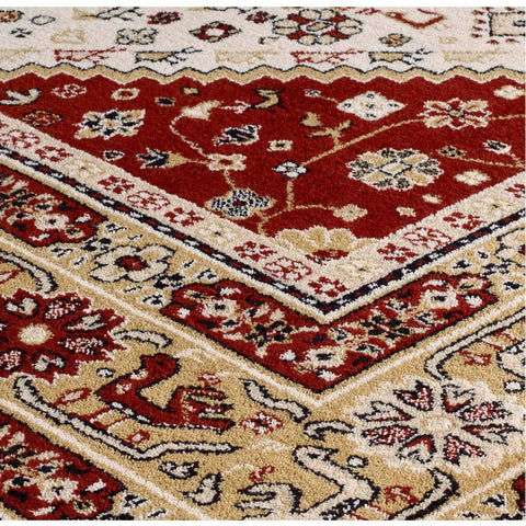 Image of Traditional Cream Area Rug RUGSANDROOMS 