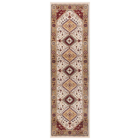 Image of Traditional Cream Area Rug RUGSANDROOMS 
